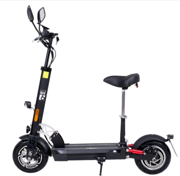 Preview: eFlux Lite Six E-Scooter 1000 Watt mit Straßenzulassung, 40 km/h, verstellbarer Sitz, Lithium-Akku